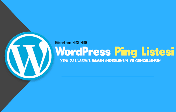 WordPress Güncel 2018 Ping Servisleri Listesi